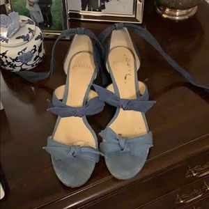 Denim Alexandre Birman sandals